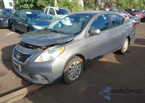 2012 Nissan Versa 1.6 Sv from USA, damaged, VIN 3N1CN7AP7CL907325